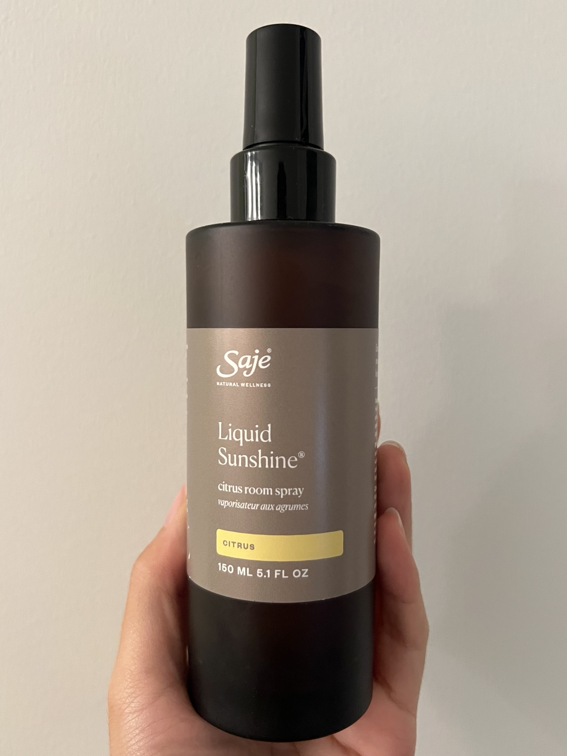 Saje Room Spray - Liquid Sunshine (Citrus Scent)
