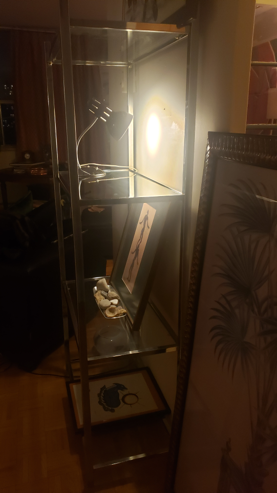 retro shelving chrome unit - photo 2