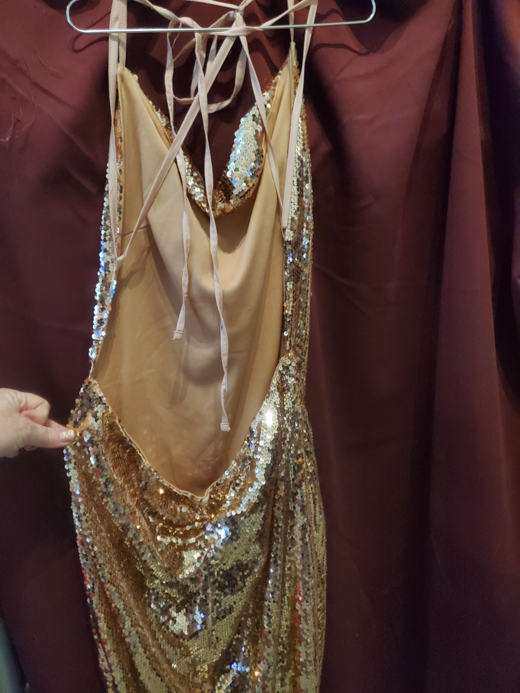 rose gold sequin gown - photo 2
