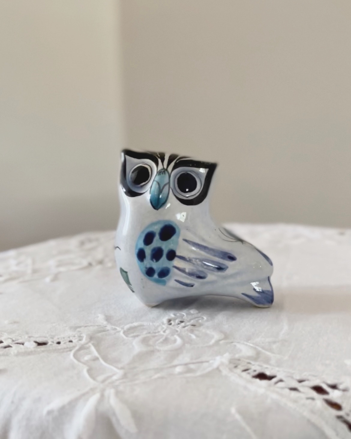 Mini ceramic owl thumbnail
