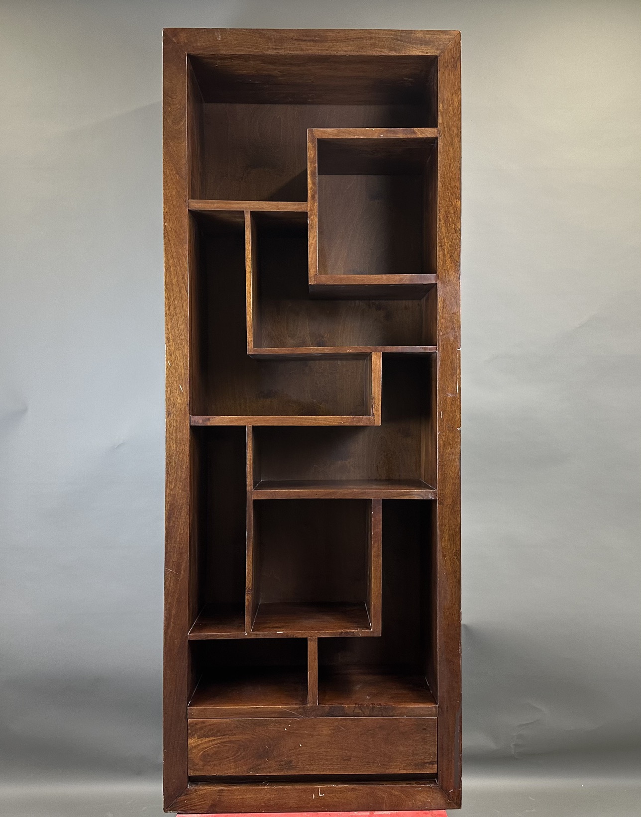 2x Solid Wood Book Cases