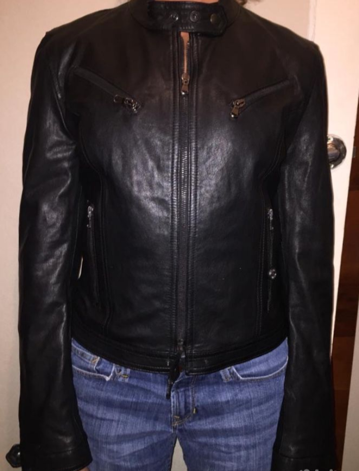 Genuine leather jacket new made in Italy