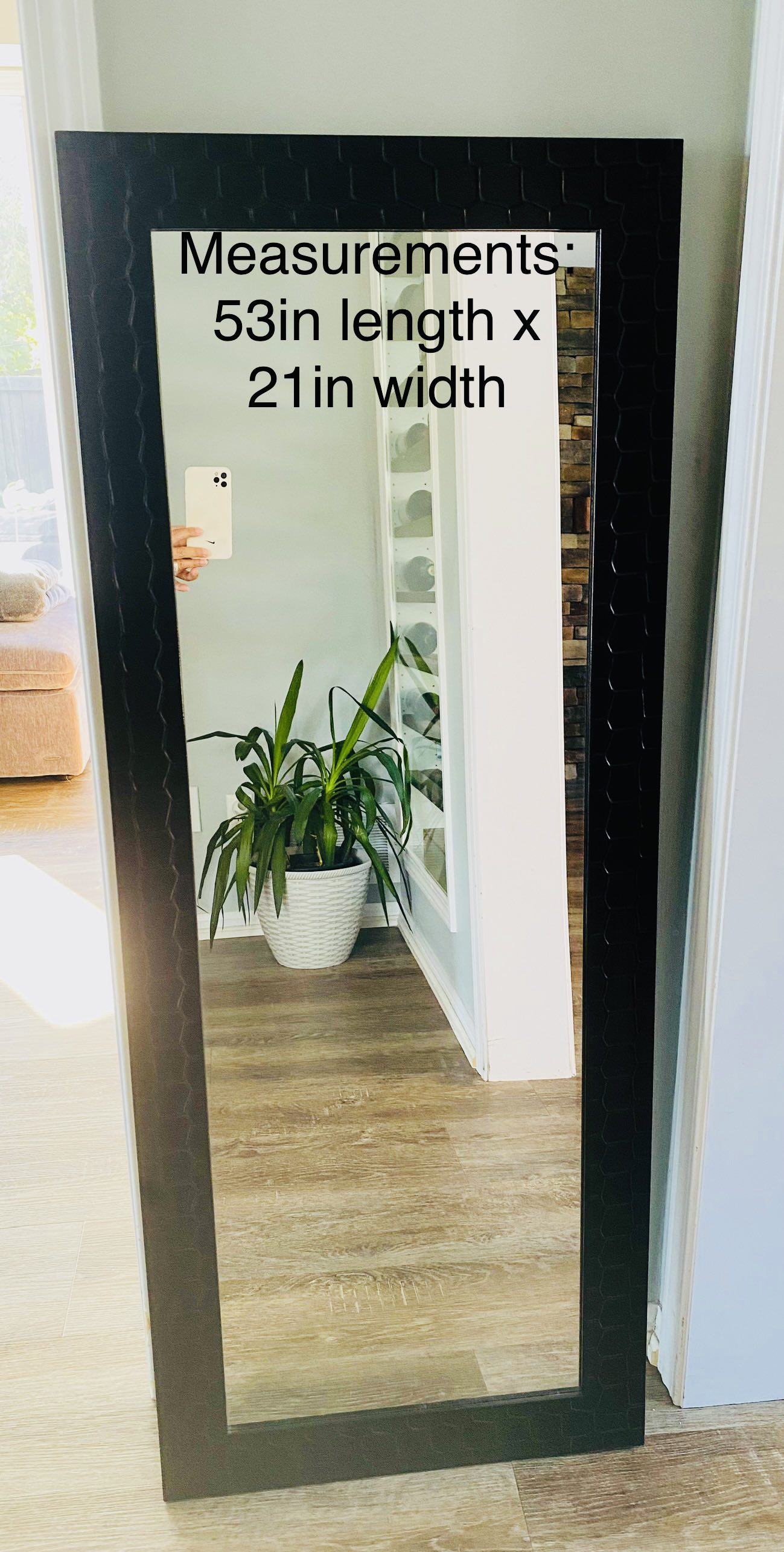 Home Decor, Mirror For Sale, Floor Mirror, Dark Brown Mirror - photo 2