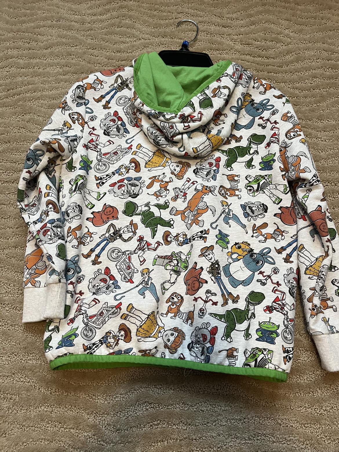 Boys Disney Toy Story 4 zip up hoodie - 9/10 image indicator(4)