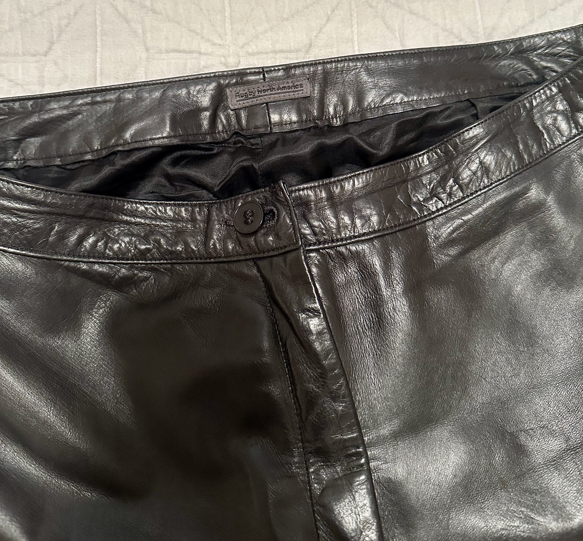Genuine Leather Pants image indicator(6)