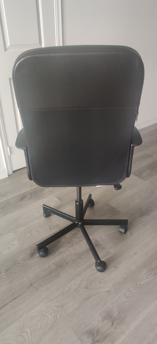 IKEA Black Height Adjustable Computer Chair - photo 4