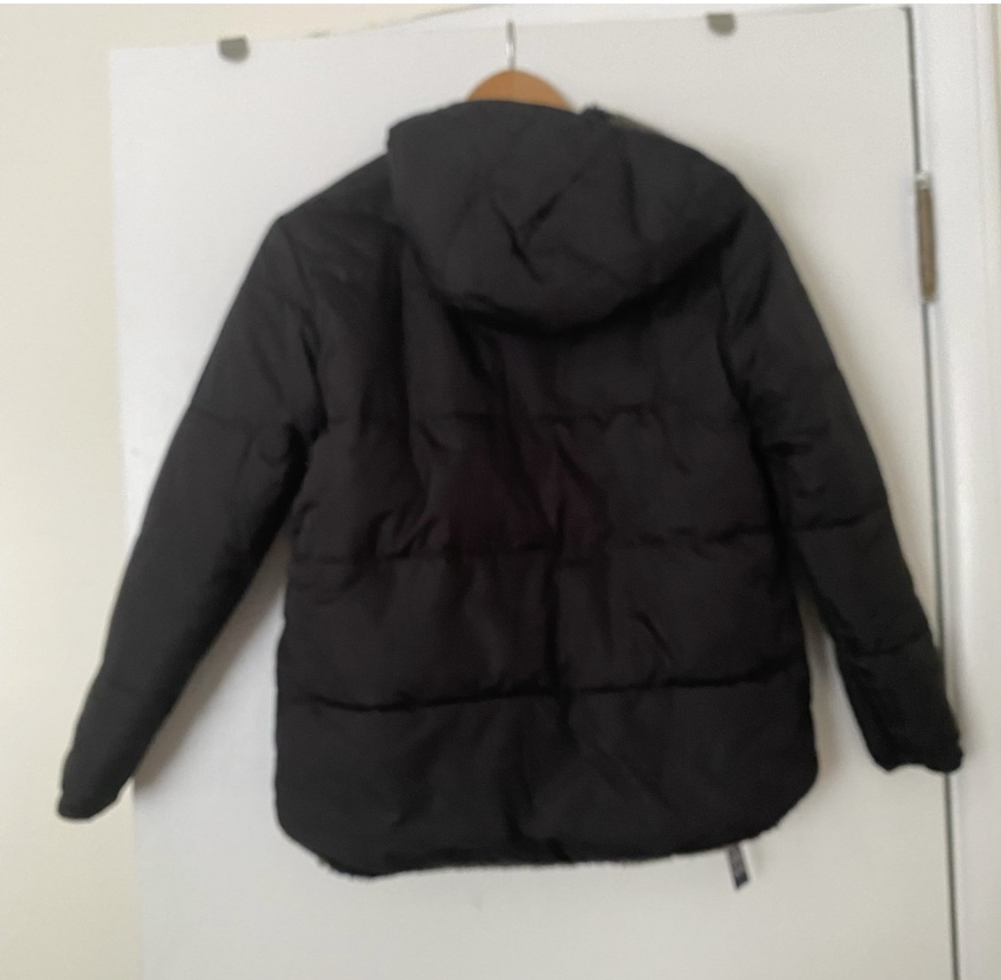 New Reversible Sherpa Half zip jacket size 12 image indicator(3)