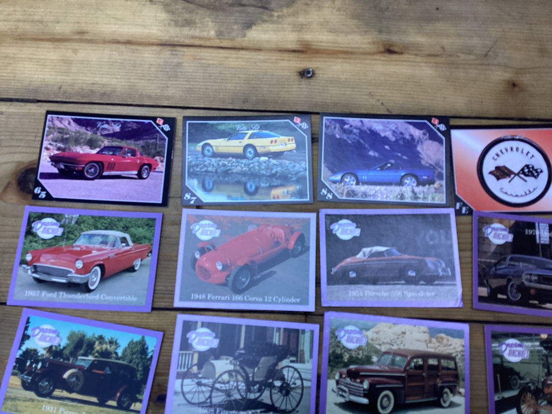 24 MORE 1991 DREAM MACHINES car cards ! - photo 2
