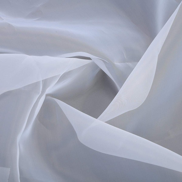 New Wedding Decor White Silk Fabric Pieces thumbnail