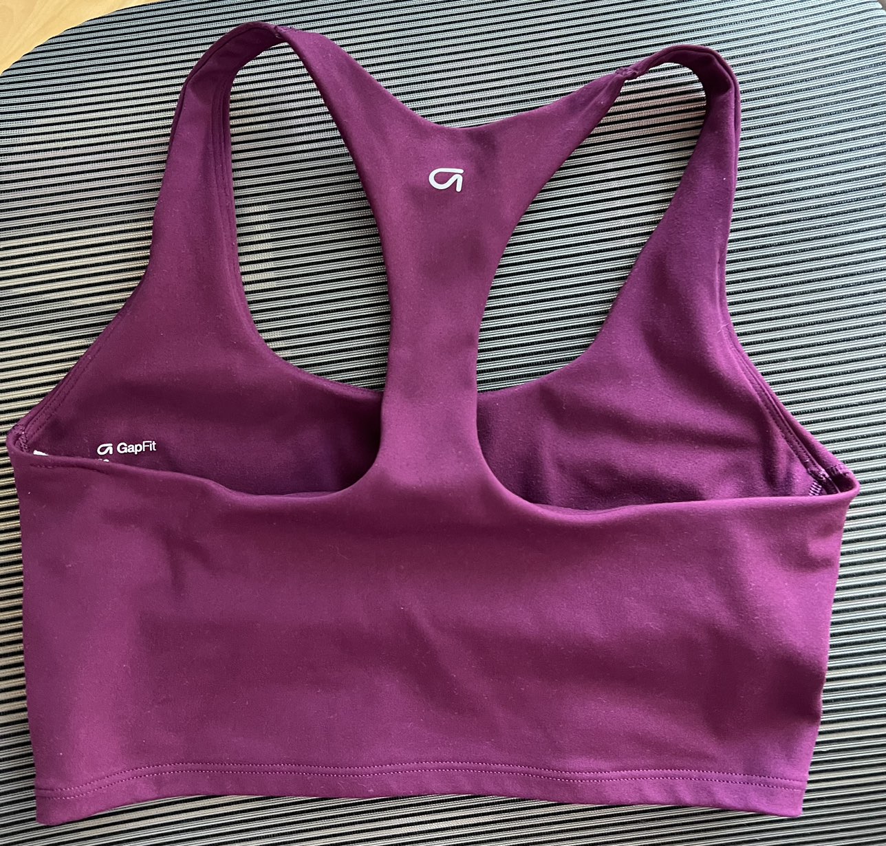 Seamless Rib Bralette / Low impact sports bra thumbnail