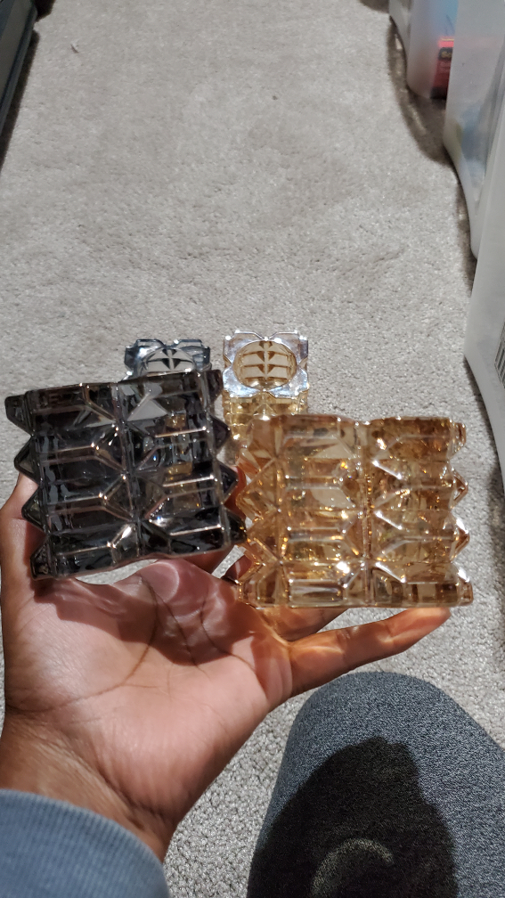 Glass Candle Holders
