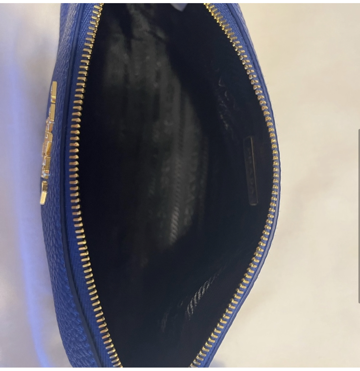 Prada leather pouch (brand new) image indicator(5)