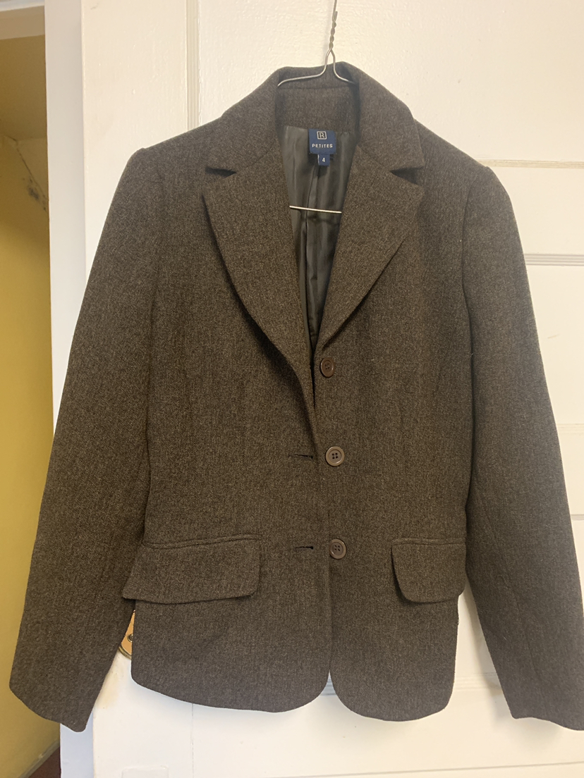 Brown blazer