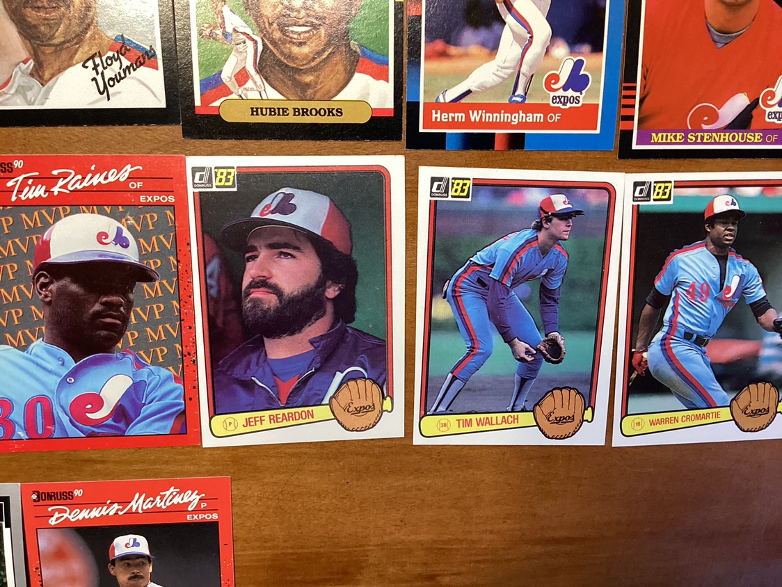 MONTREAL EXPOS UNOPENED BOX BASEBALL CARDS ! image indicator(7)