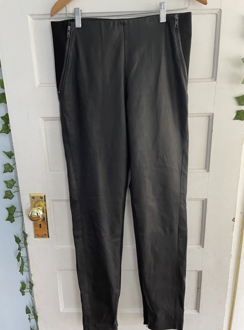 Leather Danier pants