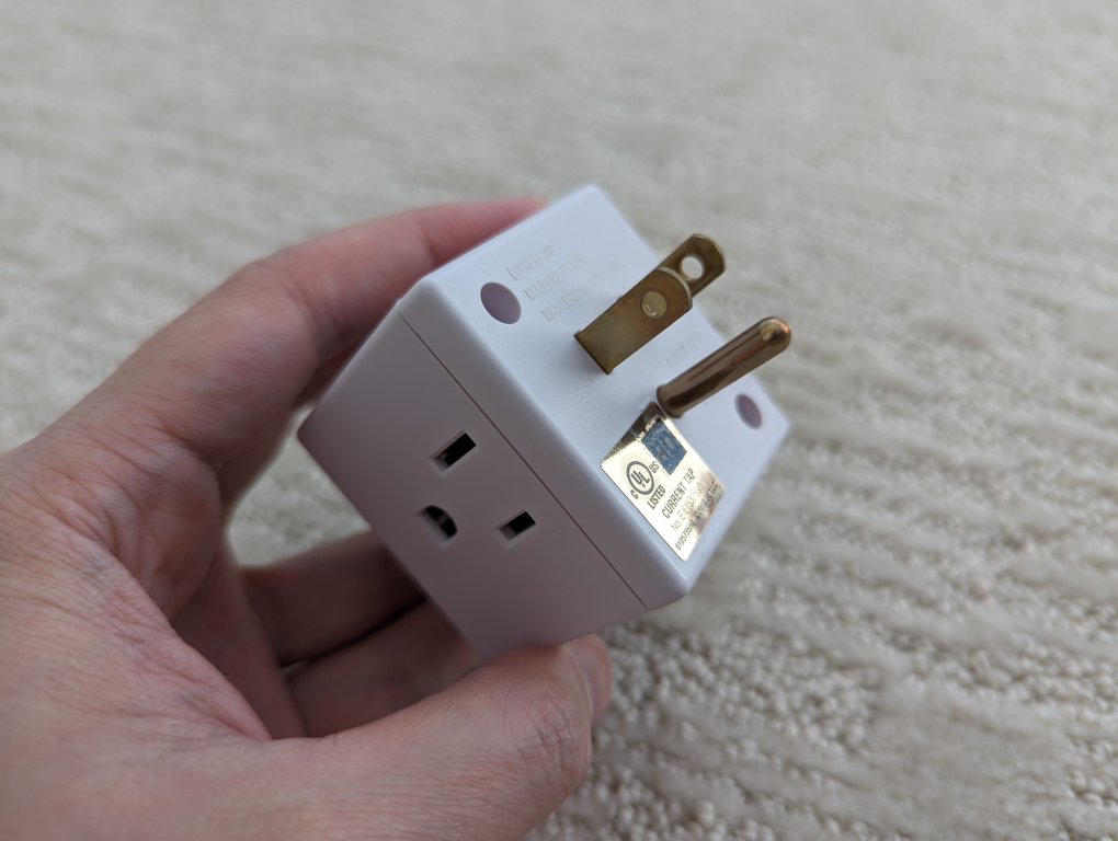 GE 3-outlet wall cube, 3-prong, grounded, UL Listed image indicator(4)