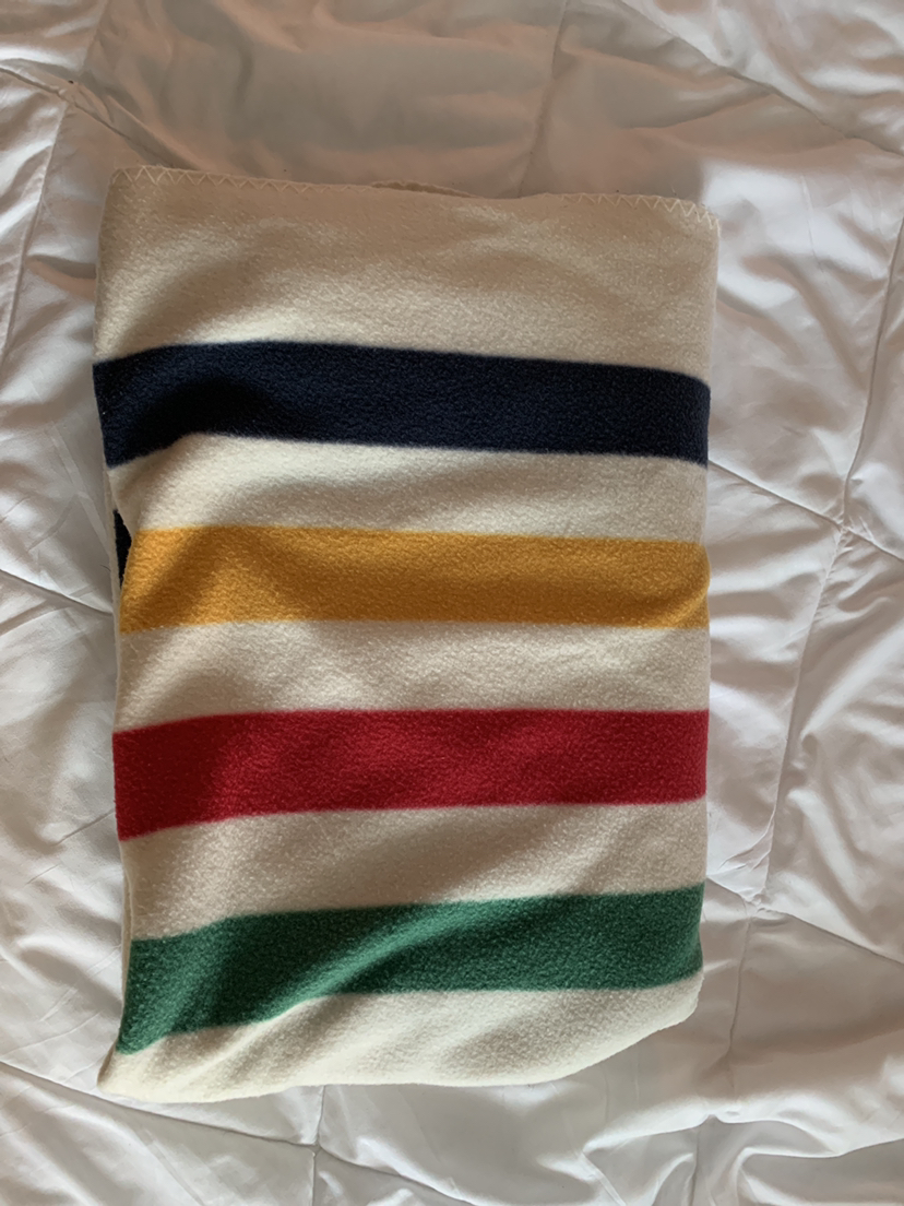 The Bay fleece throw