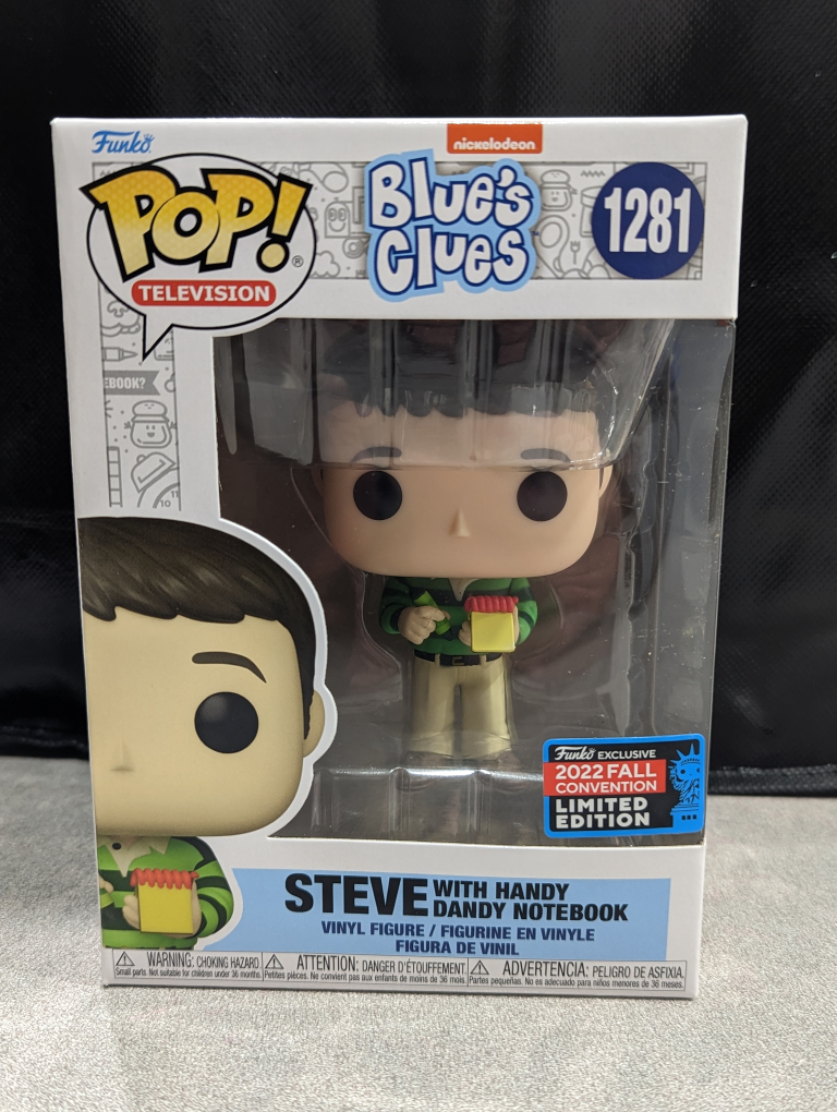 Selling Blue Clues Steve with Handy Dandy Notebook funko thumbnail