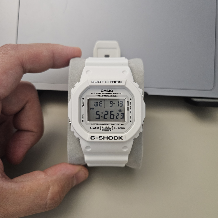 G-Shock DW-5600MW-7 White Watch thumbnail