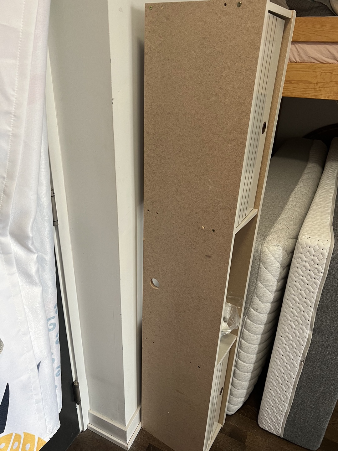 Wall Mounted Entertainment Center in Off-White image indicator(6)