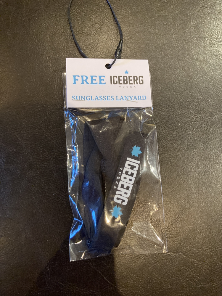 #freecycle Free Iceberg Vodka Sunglasses Lanyard thumbnail