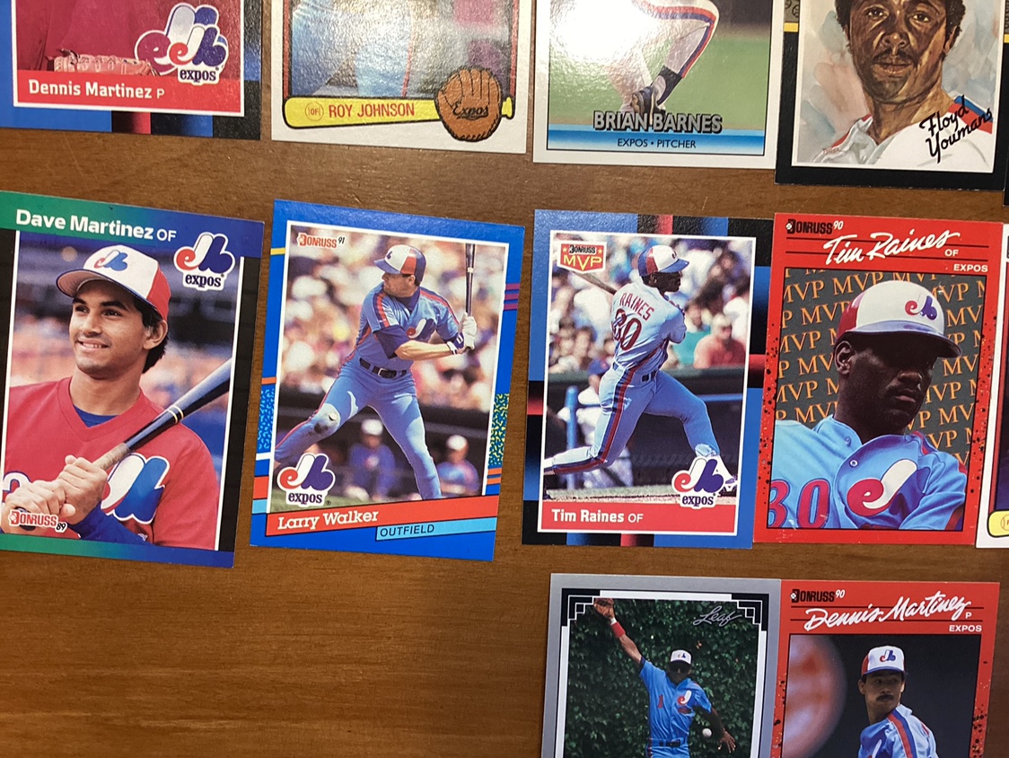 MONTREAL EXPOS UNOPENED BOX BASEBALL CARDS ! image indicator(8)
