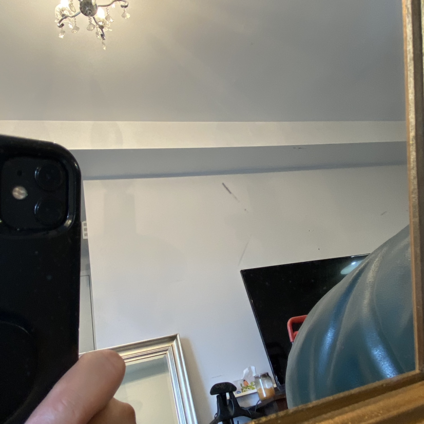 Small wooden mirror - photo 3