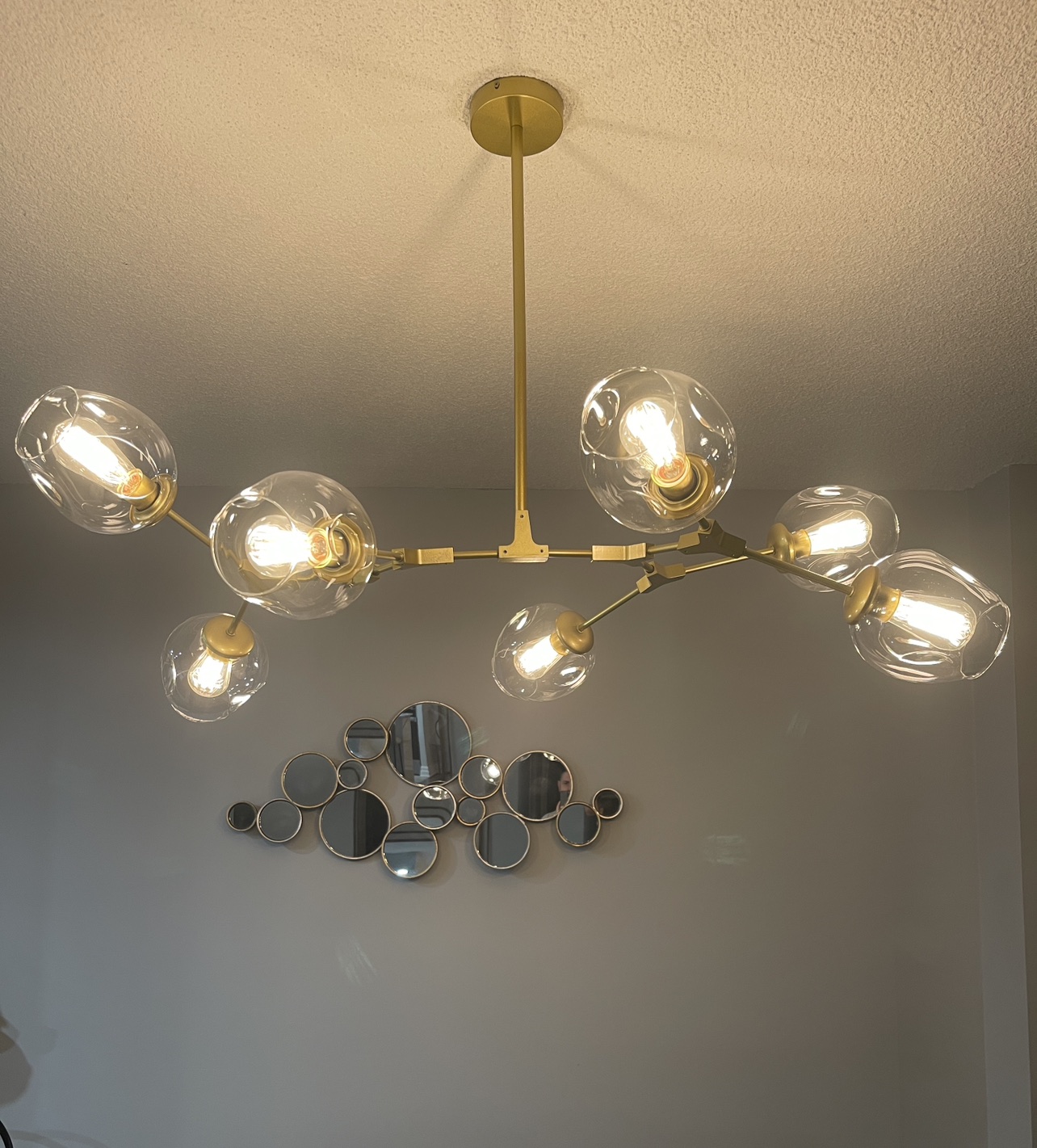Modern Glass Chandelier Ball Lighting Lustre