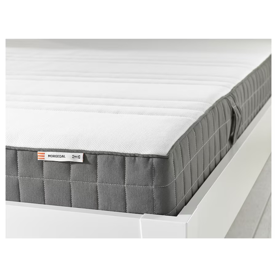 Ikea MORGEDAL Foam mattress, firm/dark gray, Full - photo 2