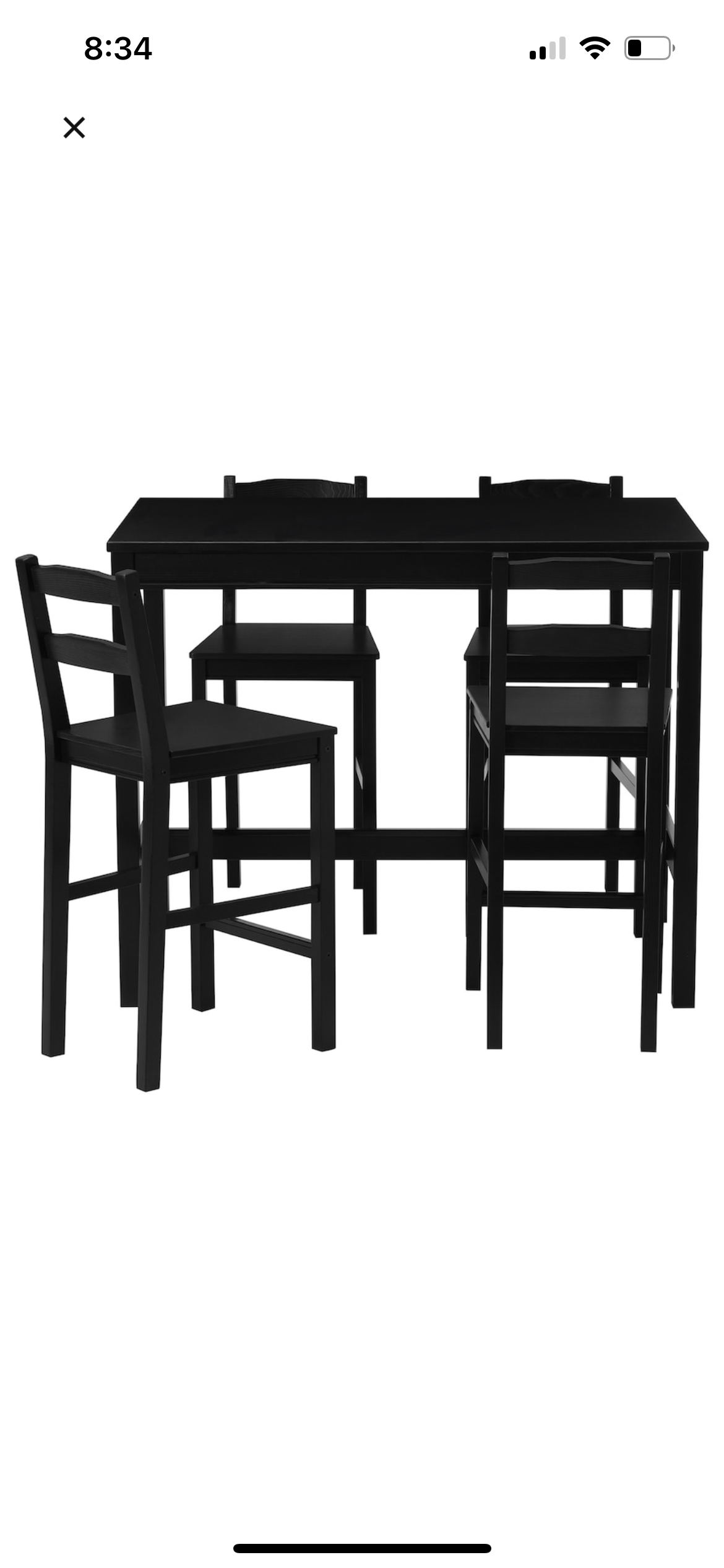 Counter height dining table - photo 3