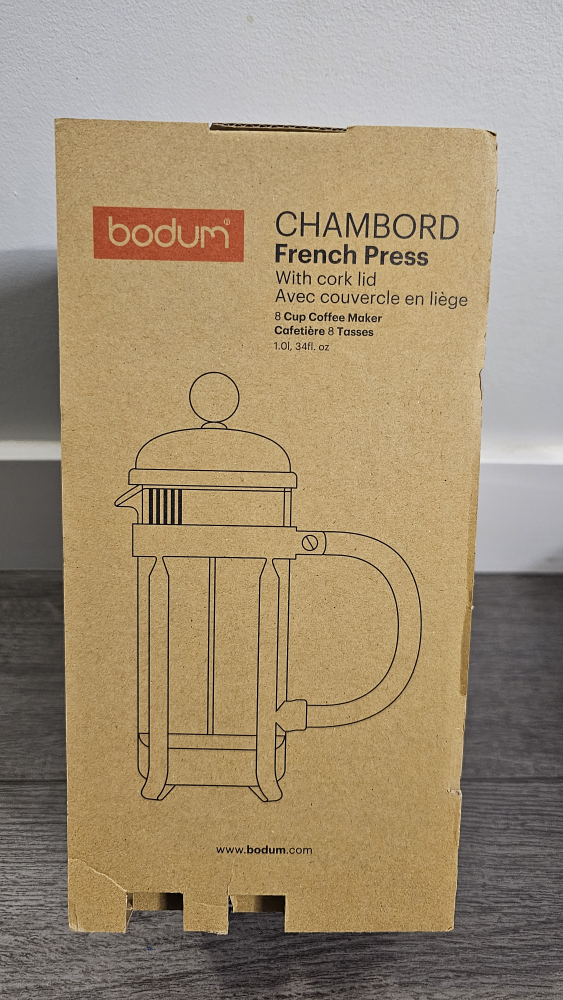 Bodum Chambord French Press Coffee Maker - Cork Top