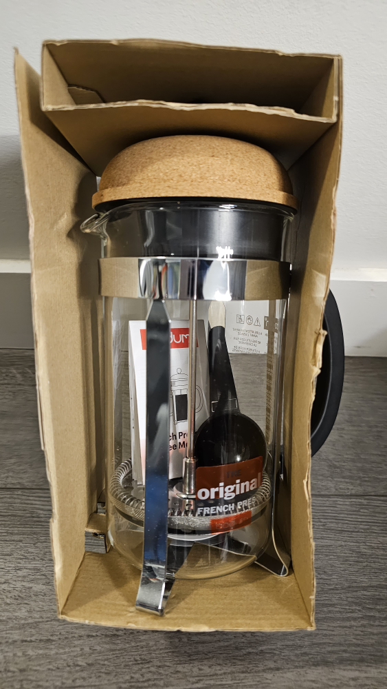 Bodum Chambord French Press Coffee Maker - Cork Top - photo 3