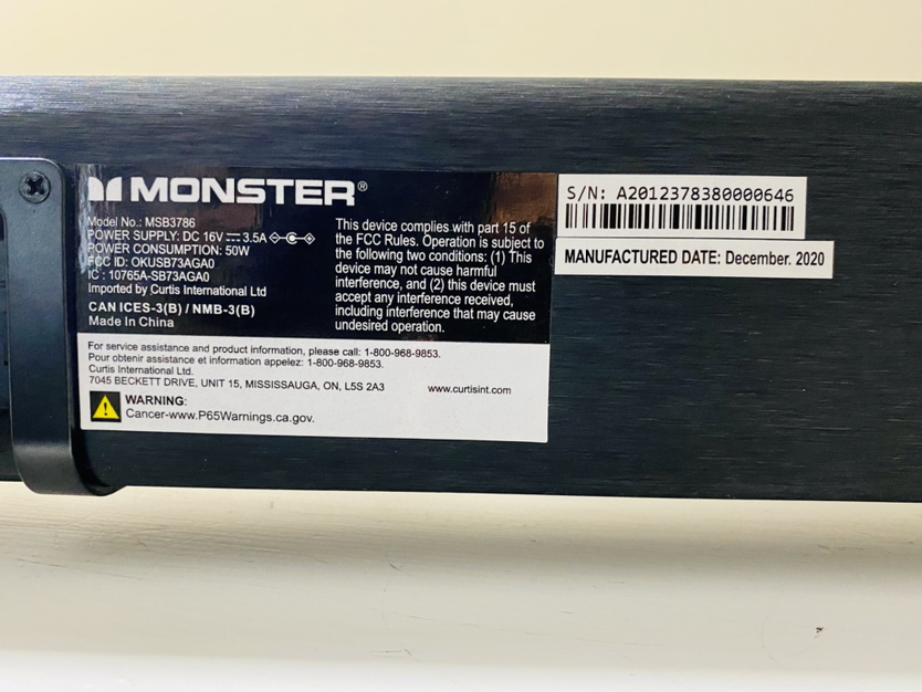 Monster sound bar - photo 2