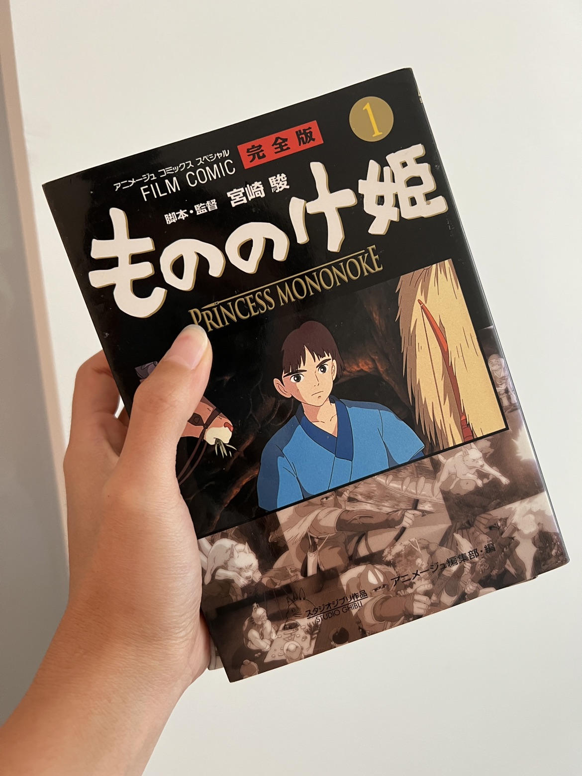 Princess Mononoke Film Comic Set thumbnail
