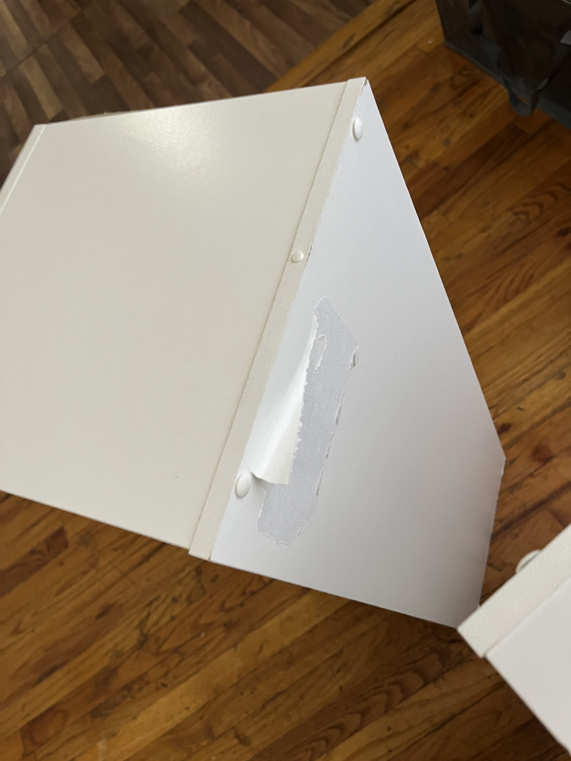 White book shelves - photo 3