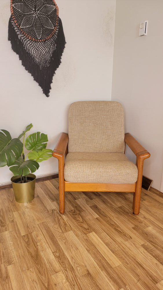 Danish Teak Armchair in excellent condition