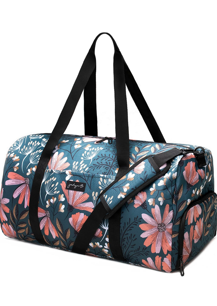 Jadyn 22" Women's Large Duffel/Weekender Bag w/ Shoe Pocket image indicator(5)