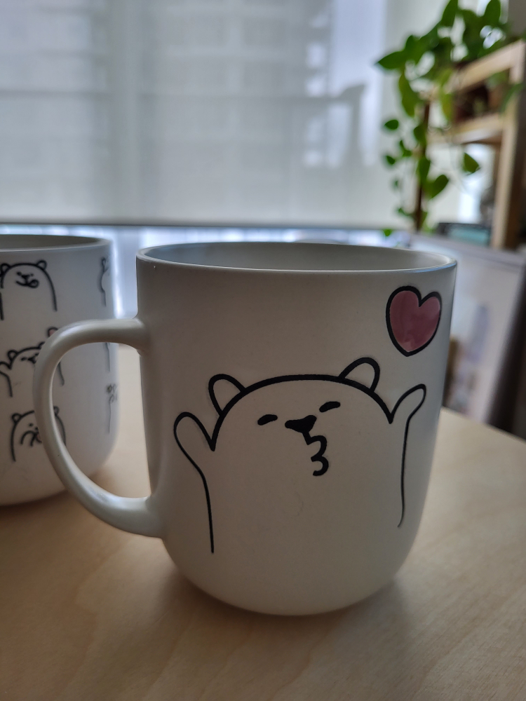 Miniso 4x Ceramic Cups image indicator(2)