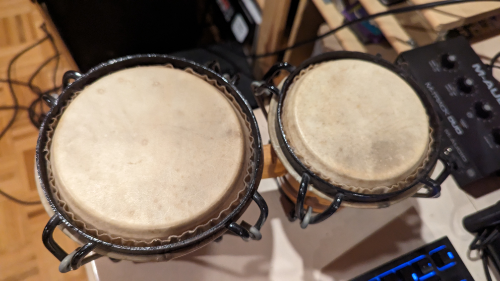 Vintage Caribbean Bongos - photo 2