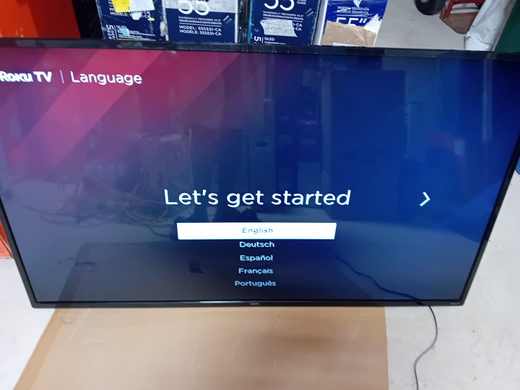 ON SALE! SANYO 55" 4K ROKU SMART LED TV $309.99 NO TAX image indicator(2)