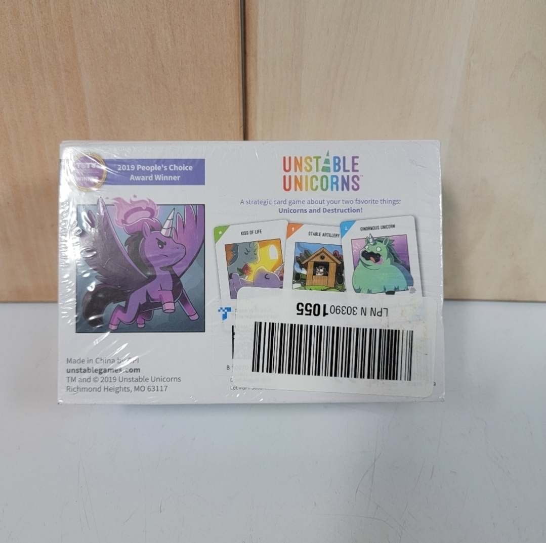 LTD TIME ONLY*FREE COPY*NEW SEALED Unstable Unicorns Card Game - photo 3
