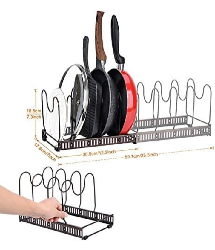 Pan organizer rack - photo 5