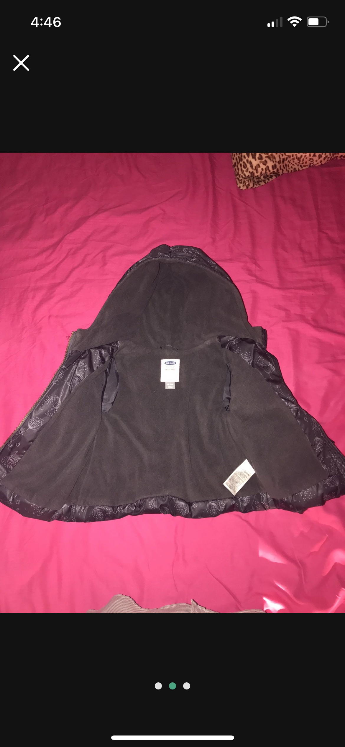 Old Navy-Navy Blue Girl Coat-18-24 months - photo 3