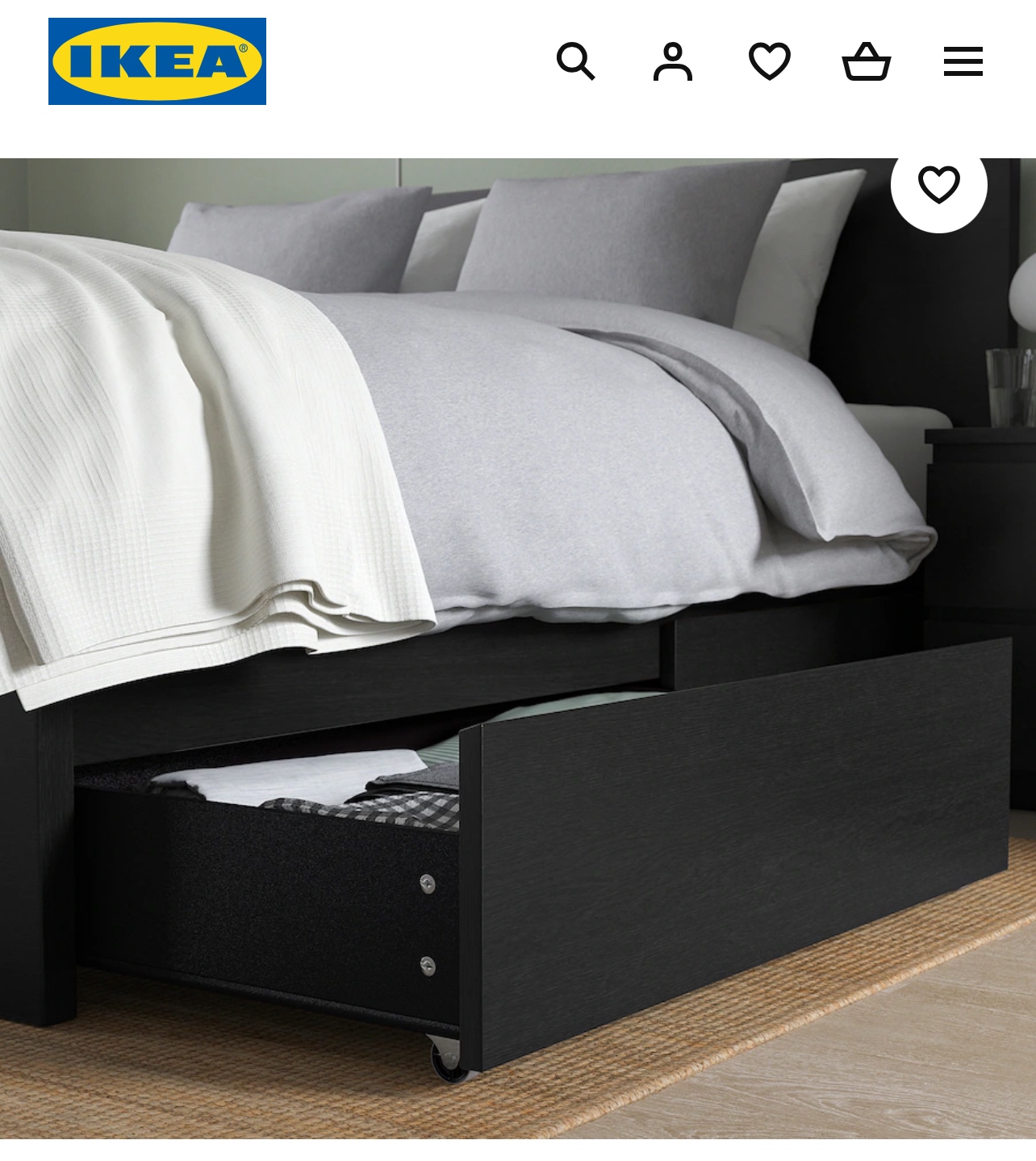 Bed storage drawer - photo 2