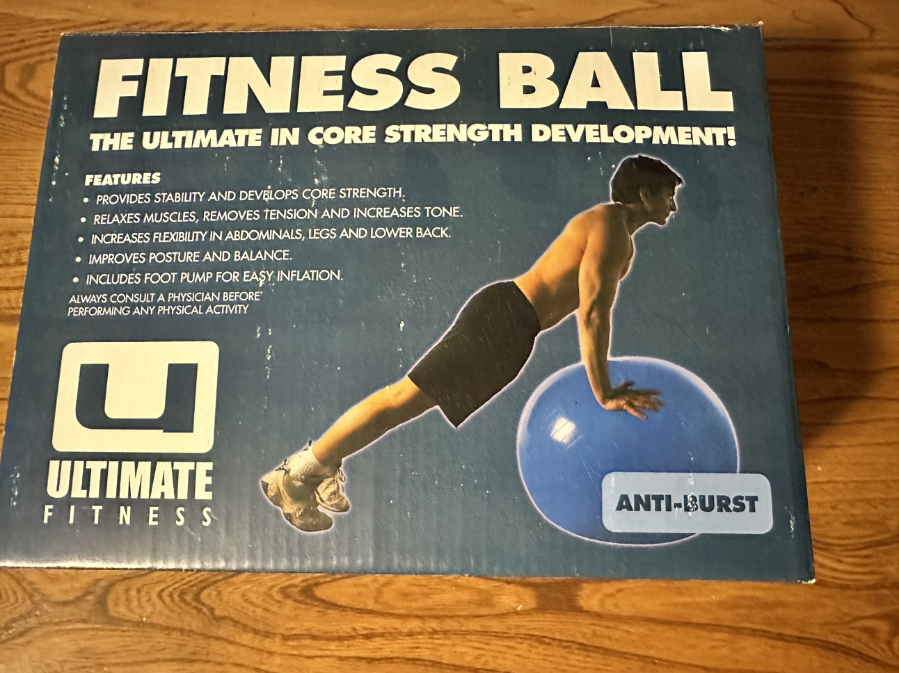 Fitness Ball 55 cm thumbnail