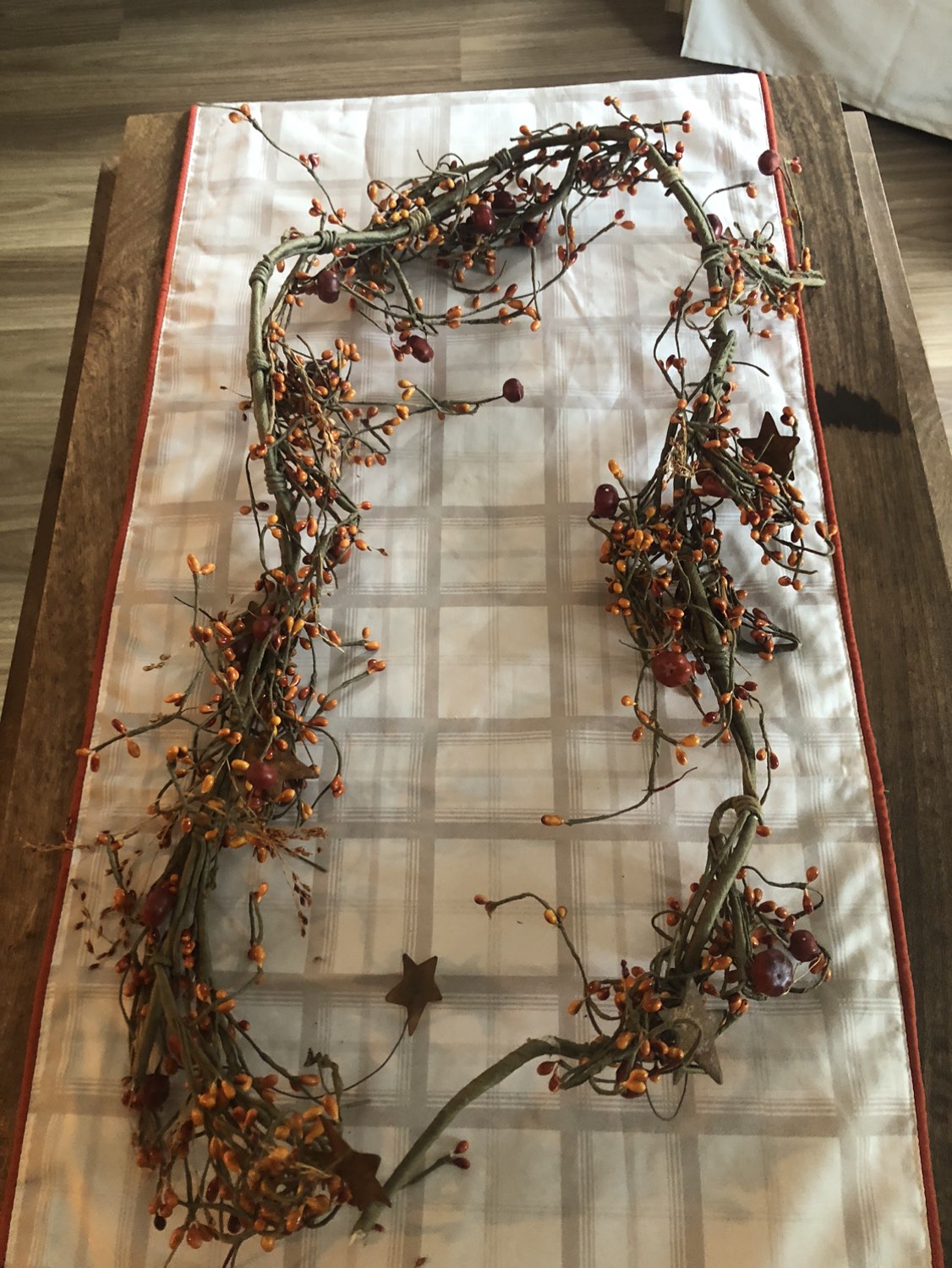 Fall Grapevine Swag. SET of 2 image indicator(2)