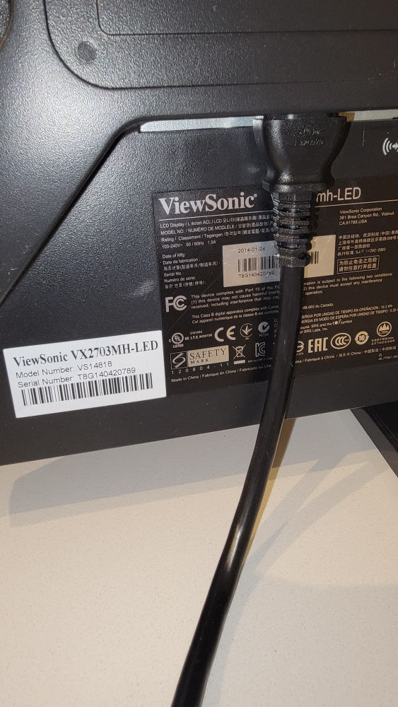 Viewsonic 27" Computer Monitor - Best Offer - Cash Only - photo 3