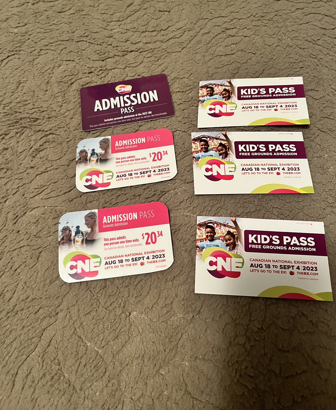 CNE TICKETS LABOUR DAY FLASH SALE