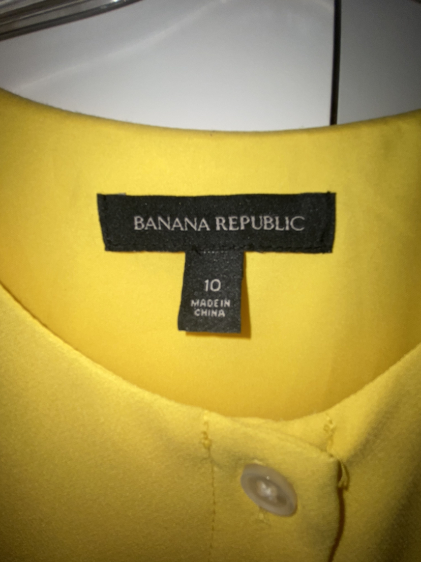 Yellow Banana Republic Dress - photo 2