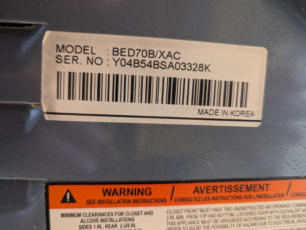 Brada Electric Dryer - photo 5